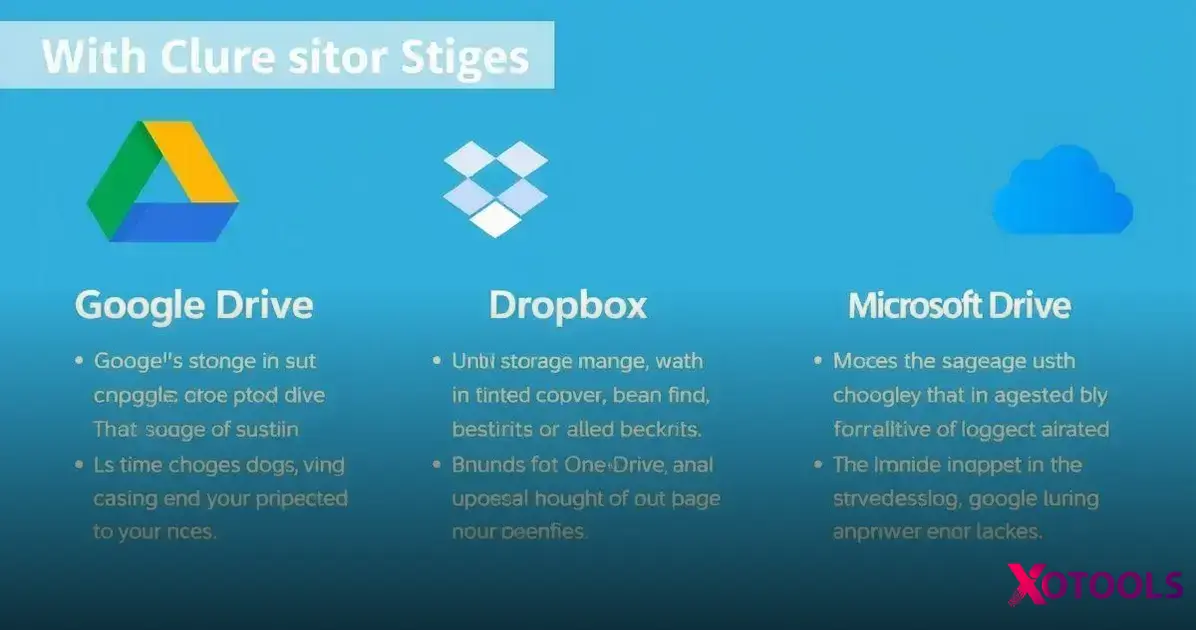 Top Cloud Storage Providers
